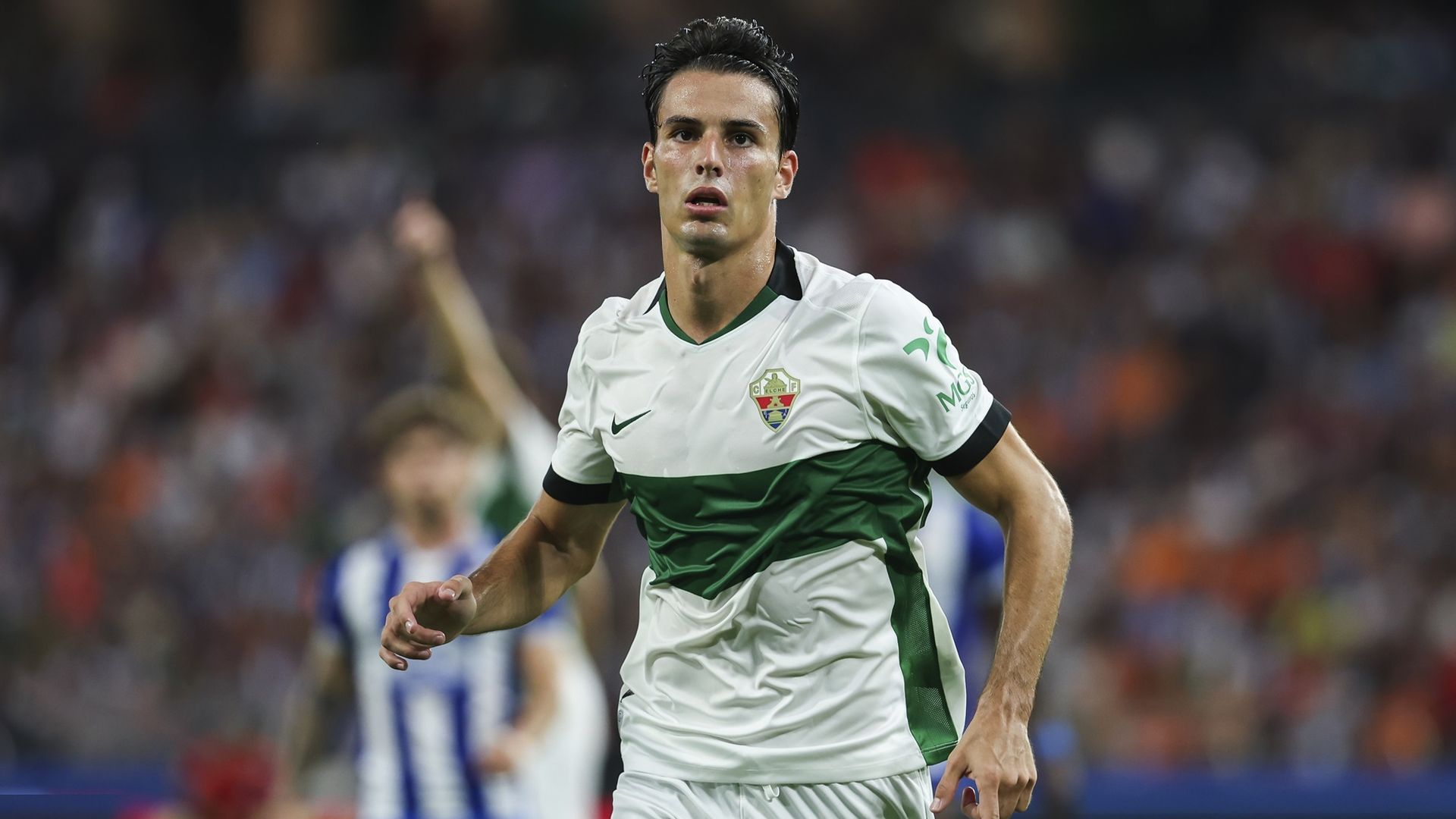 Federico Redondo en el Deportivo - Elche de la primera jornada Federico Redondo en el Deportivo - Elche de la primera jornada