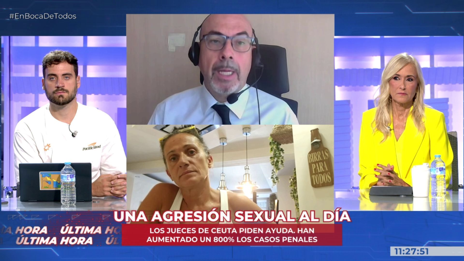Fernando Portillo, magistrado, habla del colapso judicial en Ceuta ante el aumento de casos penales
