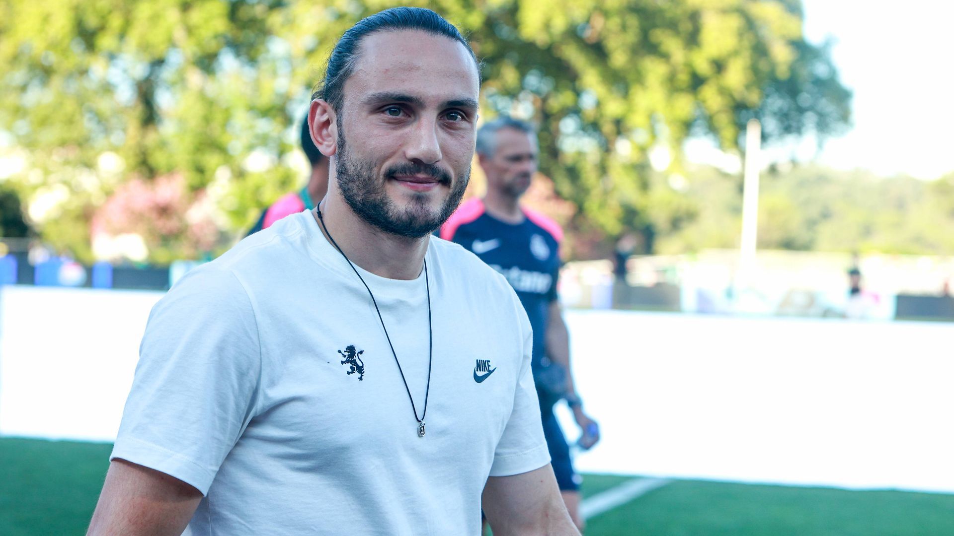 Giorgi Kochorashvili, con el Sporting Giorgi Kochorashvili, con el Sporting