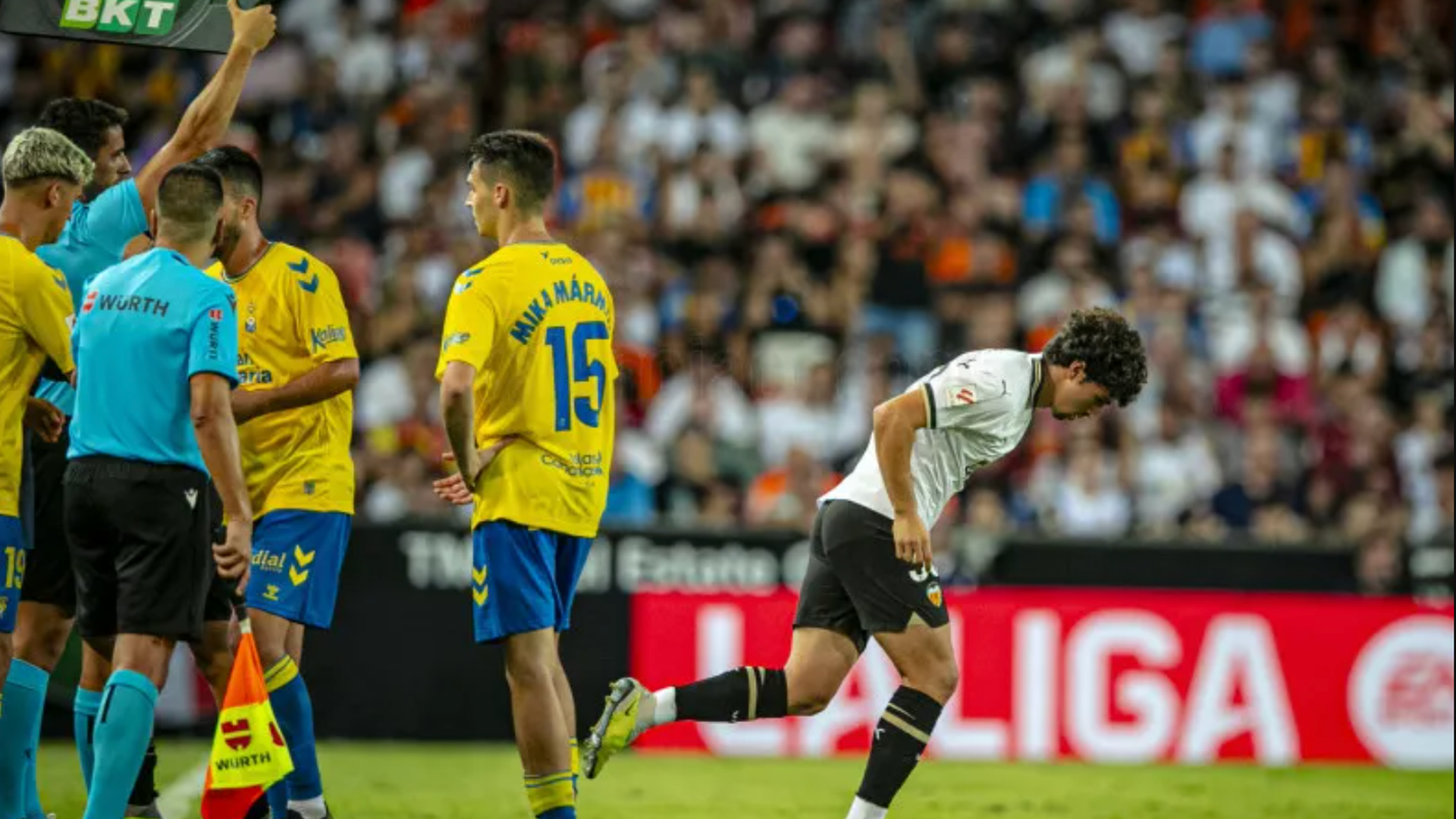 Hugo González debuta con el Valencia CF