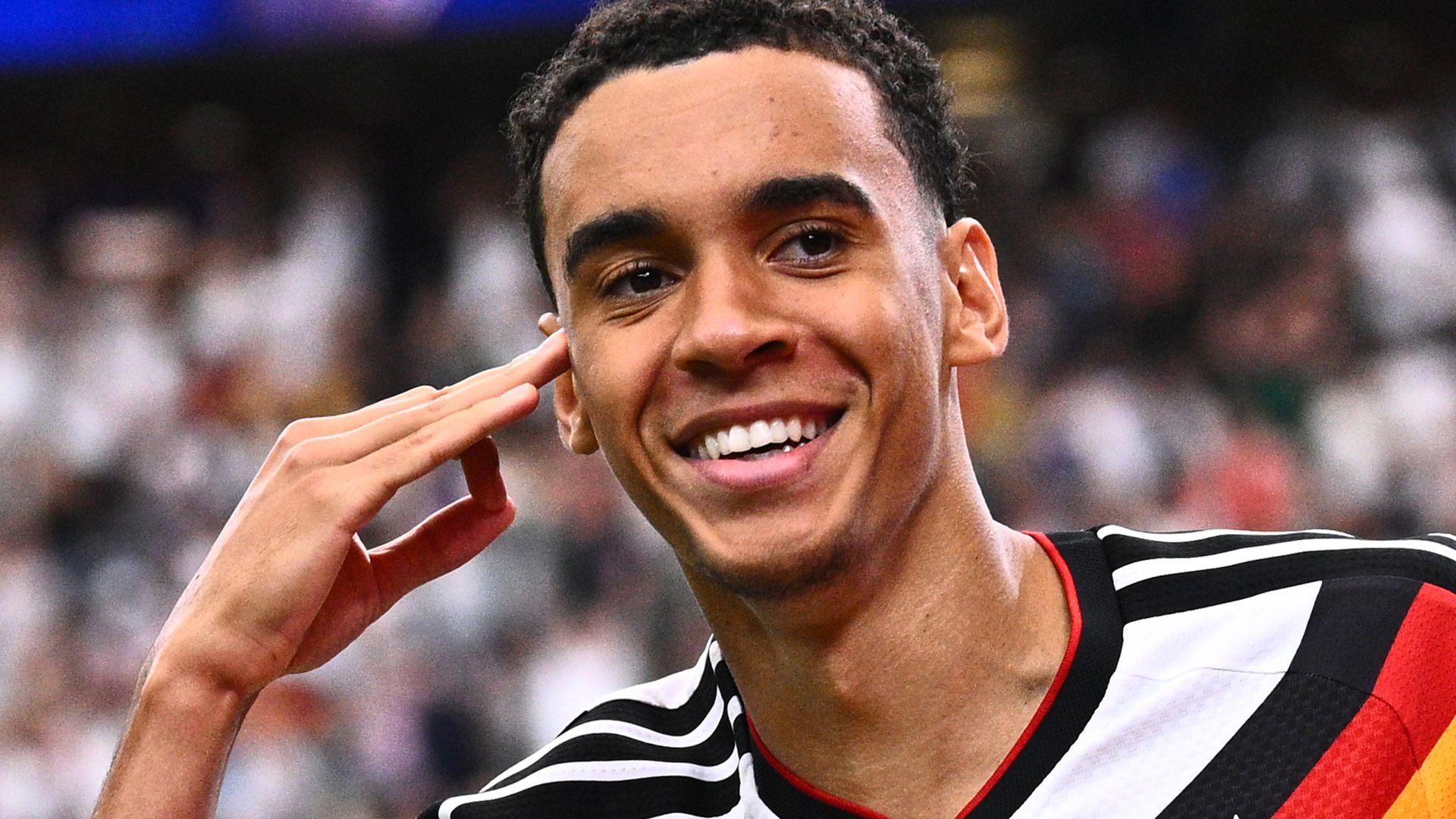 Jamal Musiala, futbolista del equipo alemán del Bayern de Múnich Jamal Musiala, futbolista del equipo alemán del Bayern de Múnich