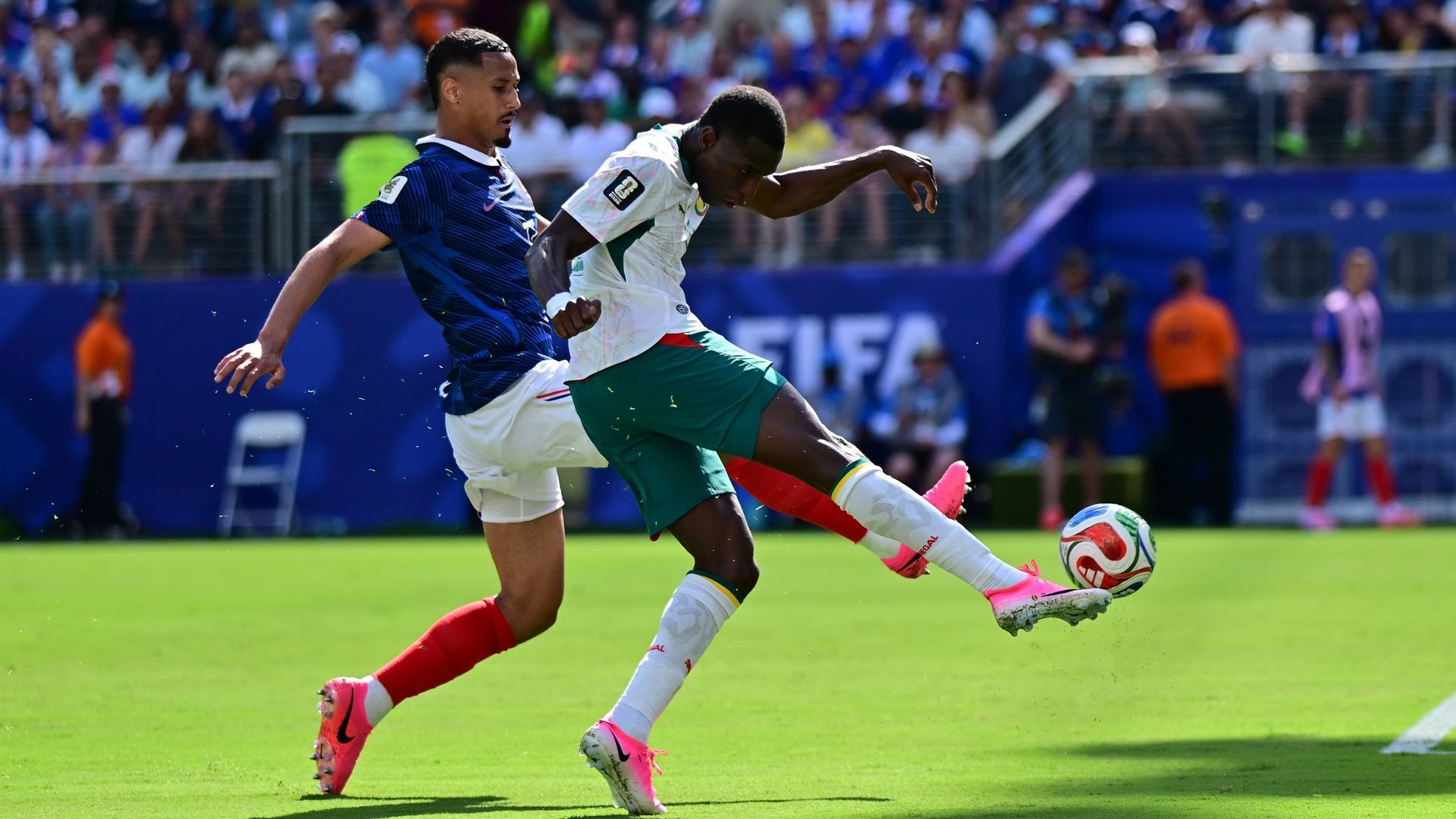 Lance del Francia-Senegal en el pasado Mundial Lance del Francia-Senegal en el pasado Mundial