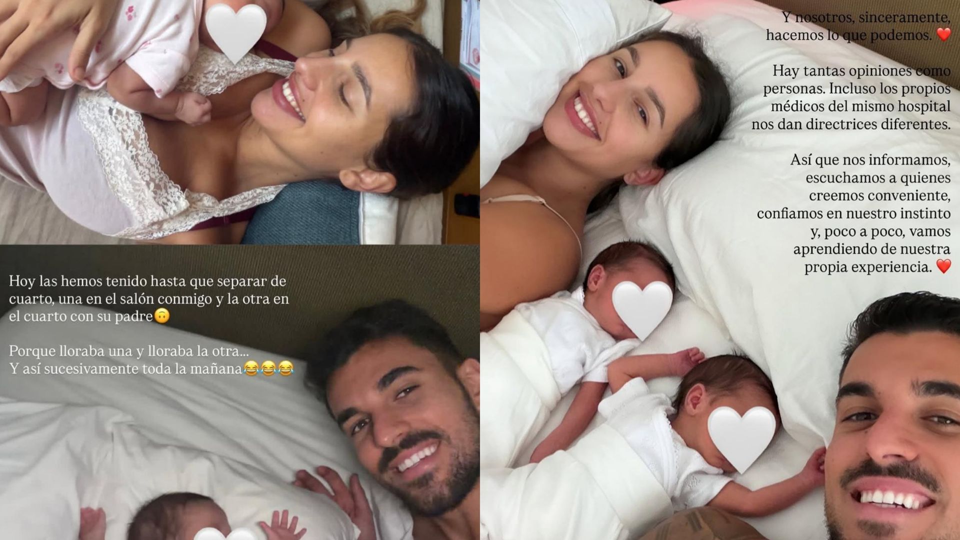 Luna Serrat y sus reflexiones tras ser madre de mellizas