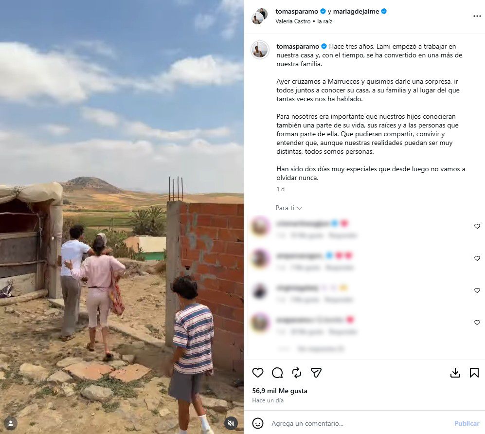 María G. de Jaime y Tomás Páramo se reencuentra con Lami