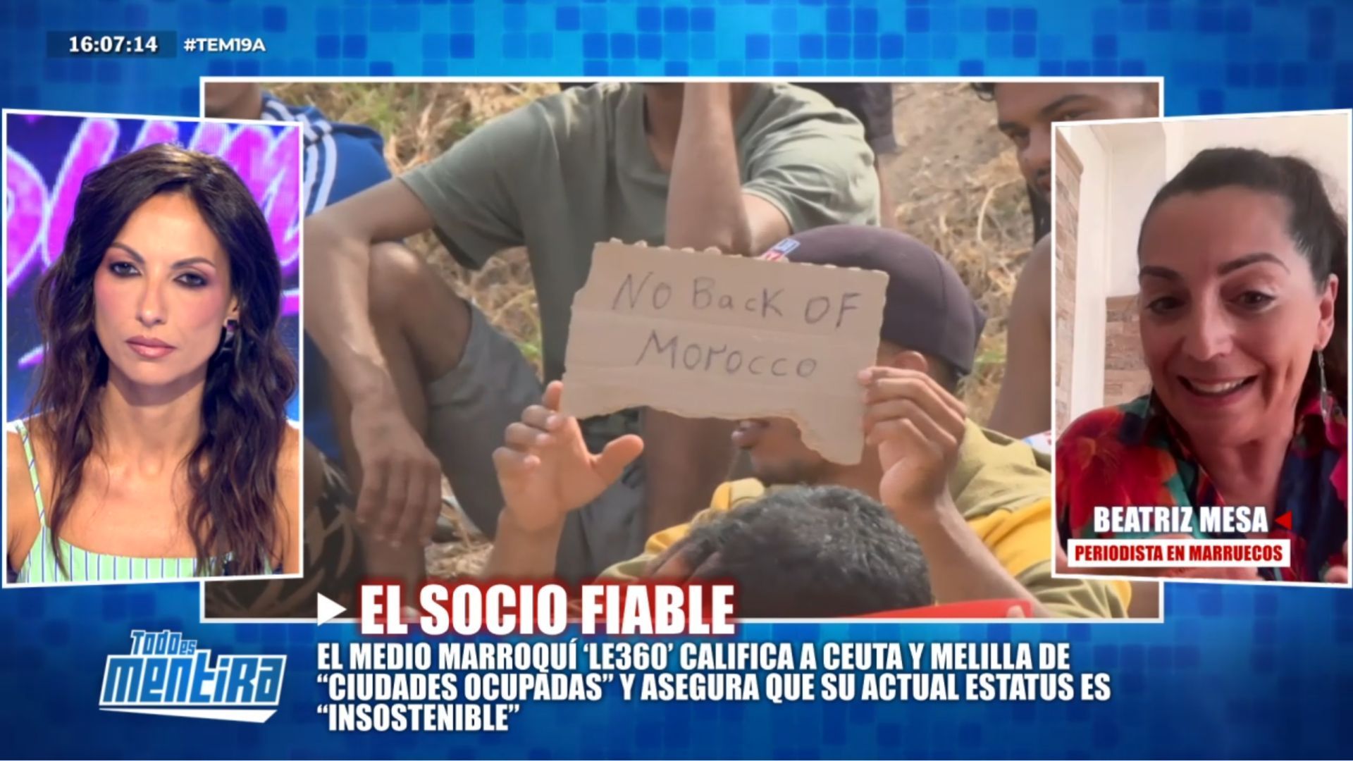 Beatriz Mesa justifica el envío de migrantes marroquíes a Ceuta como respuesta a una "erosión de su soberanía": "Son líneas rojas que no se debían tocar"