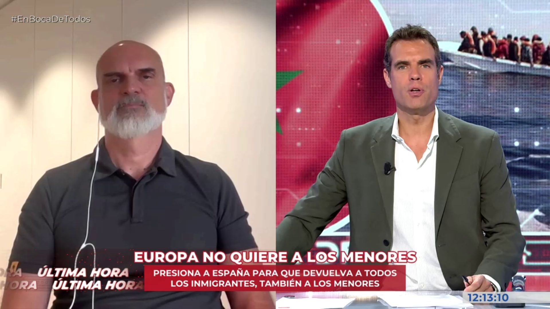 Víctor Sánchez del Real, exdiputado de VOX, acusa al Gobierno de convertir en “rehenes” a los menores migrantes en Ceuta