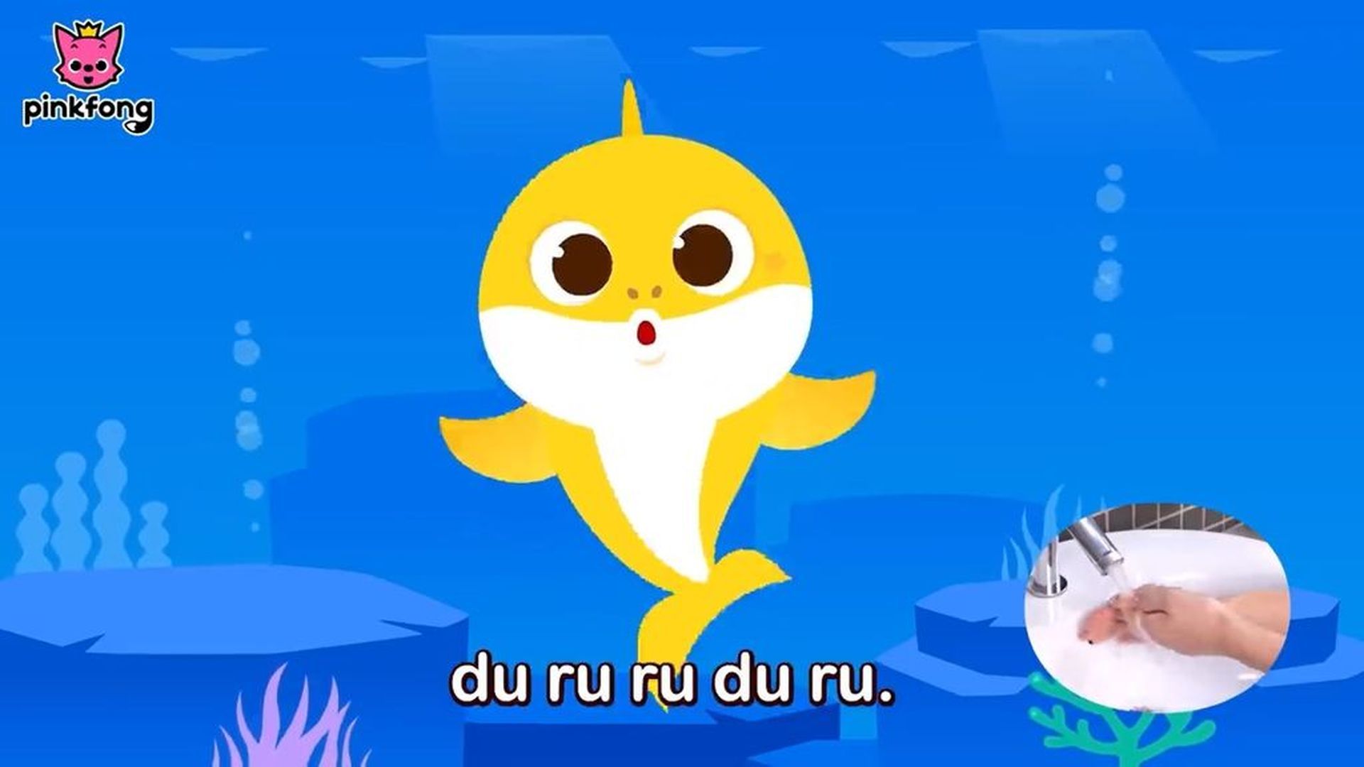 Baby Shark, lavado de manos