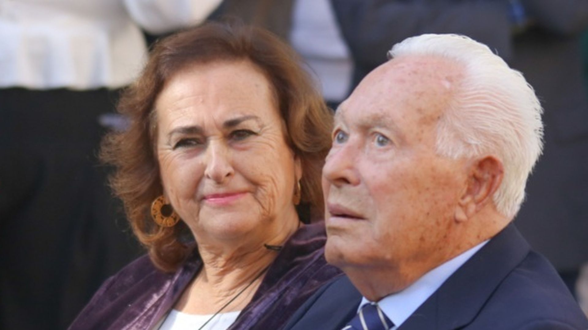 Carmen Tello y Curro Romero en una imagen de archivo