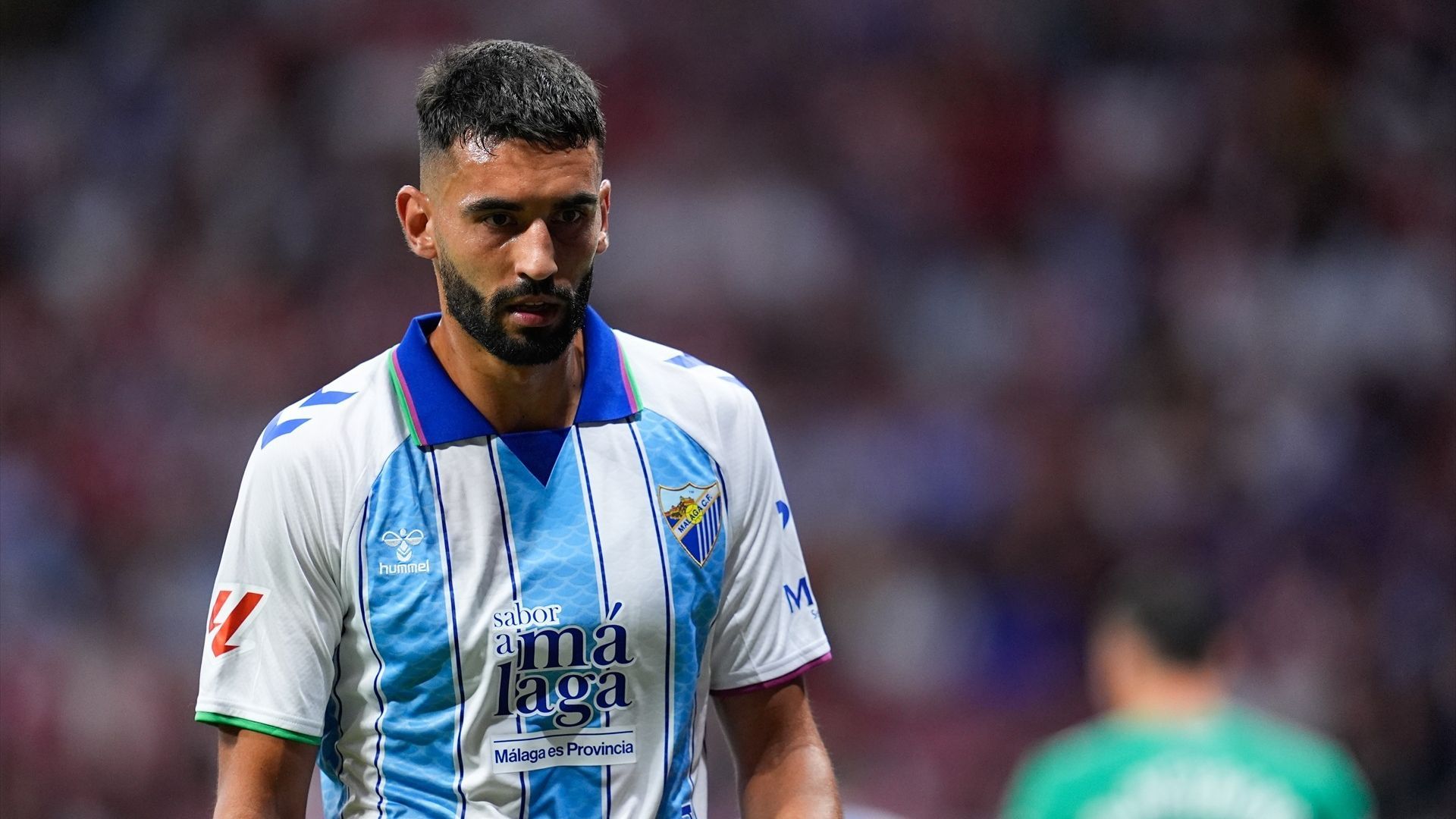 Einar Galilea durante el Atlético de Madrid - Málaga de la primera jornada Einar Galilea durante el Atlético de Madrid - Málaga de la primera jornada