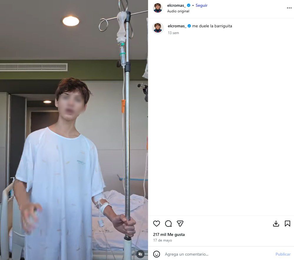 El Cromas en el hospital