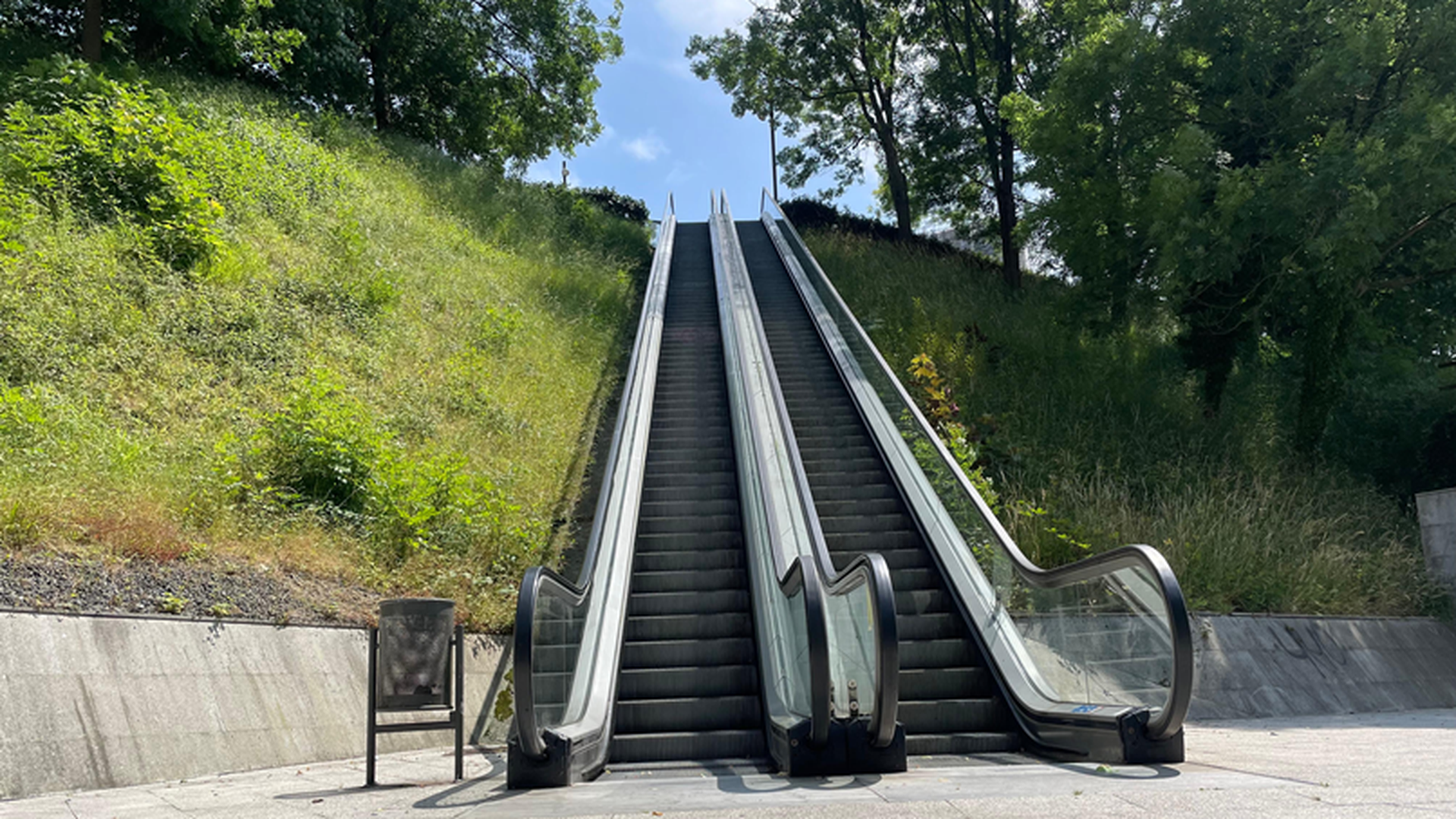 Escaleras mecánicas de Artia en Irun Escaleras mecánicas de Artia en Irun