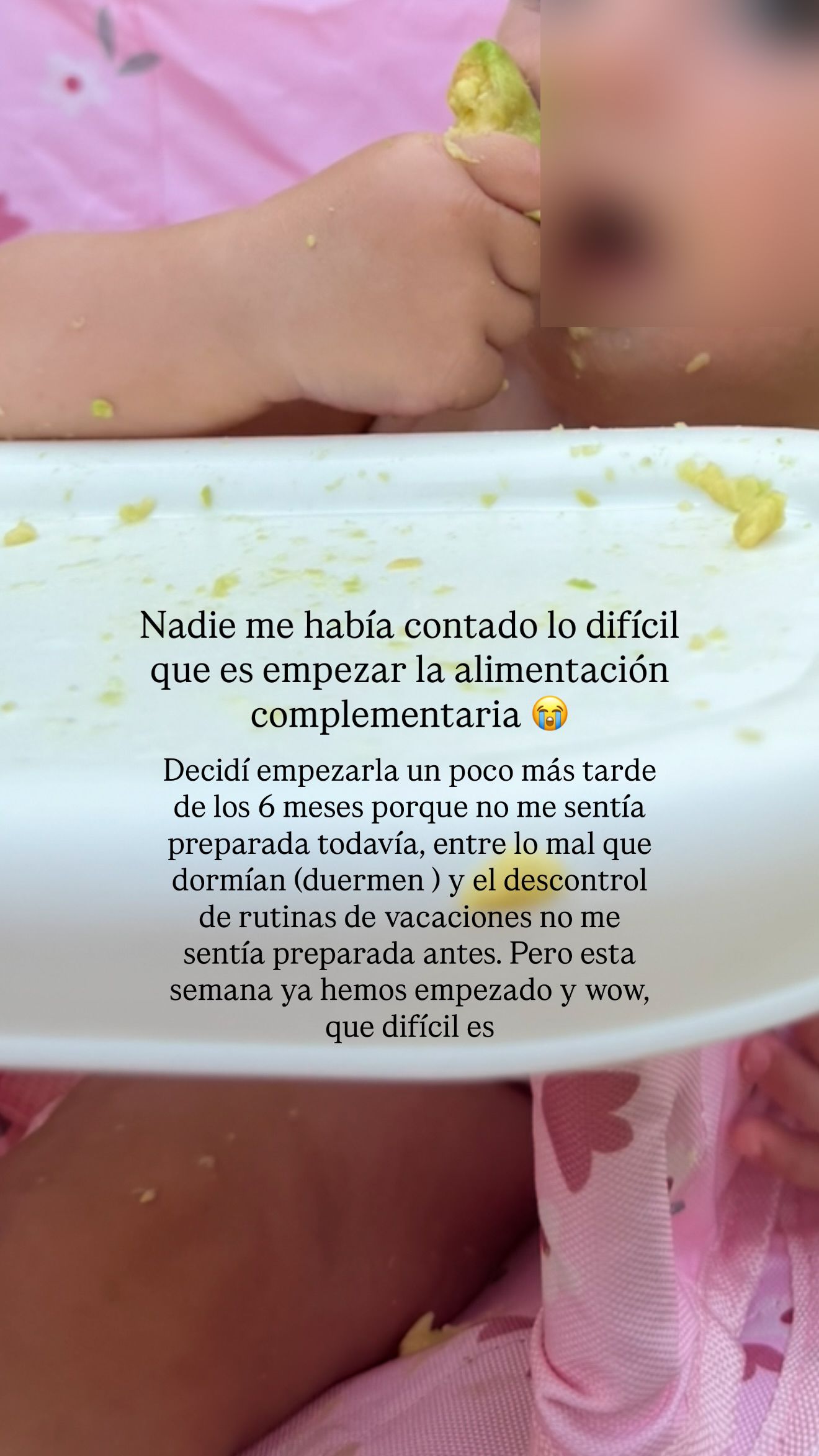 Estela Grande se sincera sobre la alimentación de sus bebés