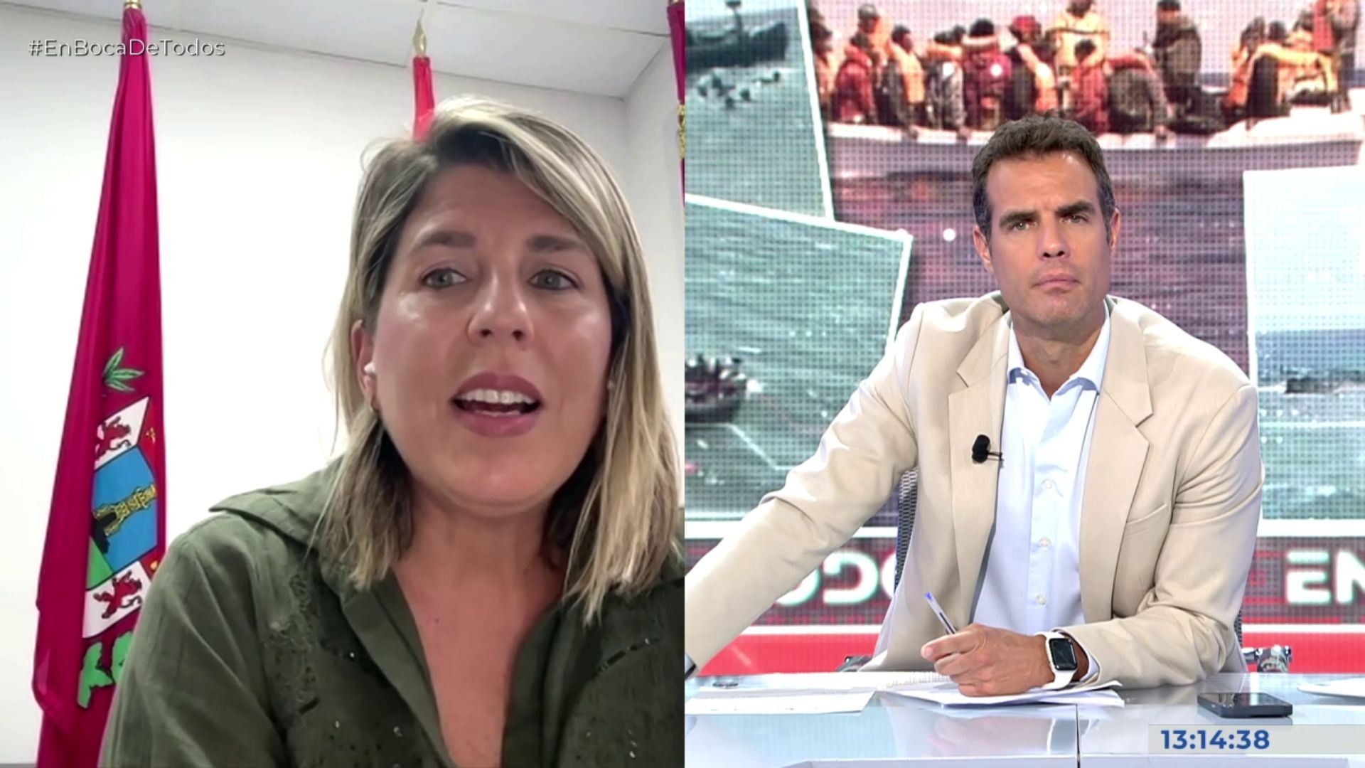 La alcaldesa de Cartagena exige al Gobierno reforzar la vigilancia en las costas tras la llegada de una patera