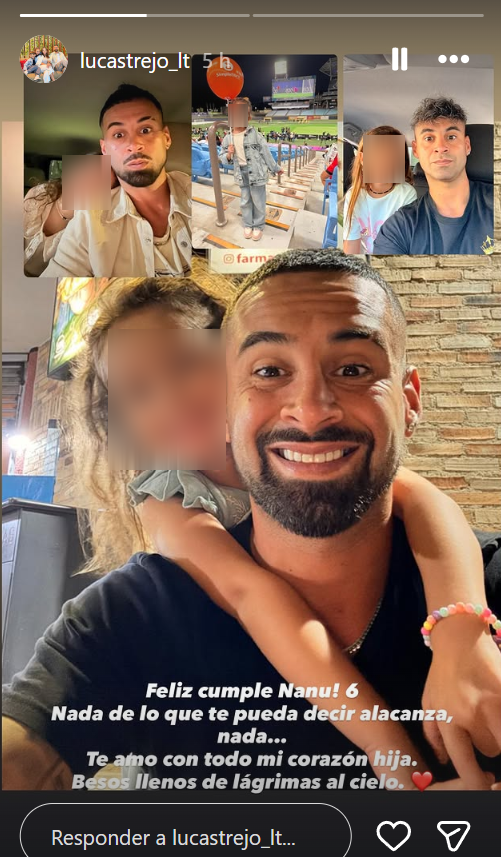 La felicitación de cumpleaños de Lucas Trejo