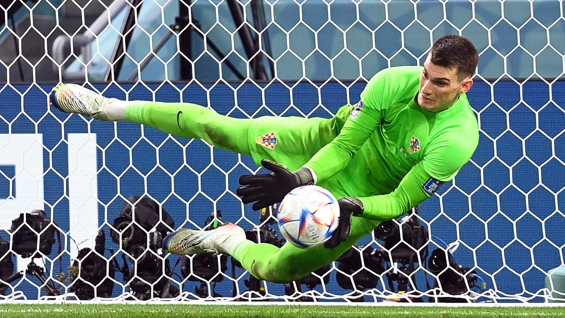 Livakovic, durante el Mundial con Croacia.