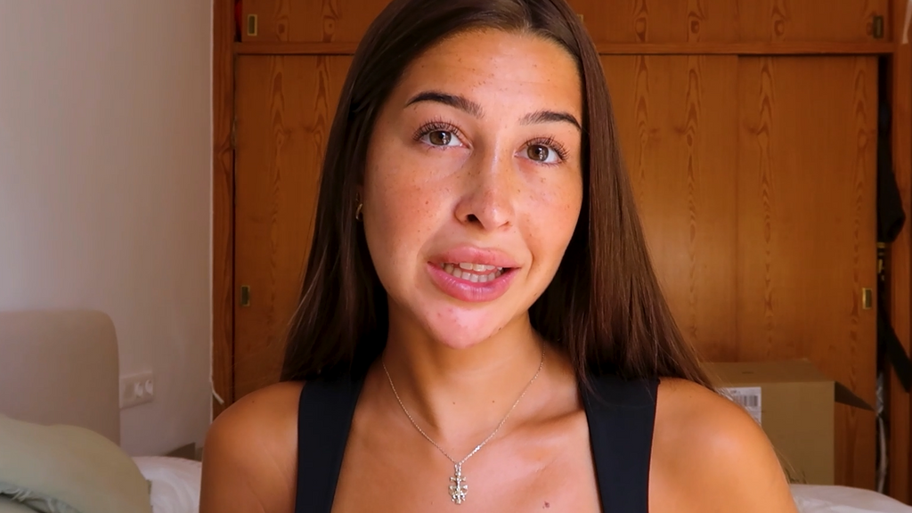Mar Ruiz explica el problema que a veces sufre su piel: ''Me pasa cuando me pongo nerviosa''