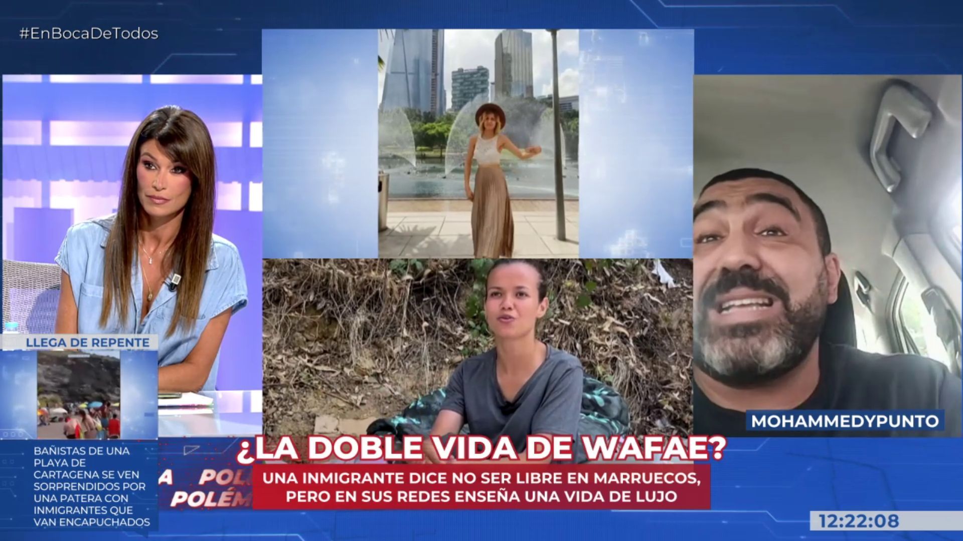 ‘Mohammedypunto’ arremete contra Wafae, la joven “pobre” que huyó de Marruecos