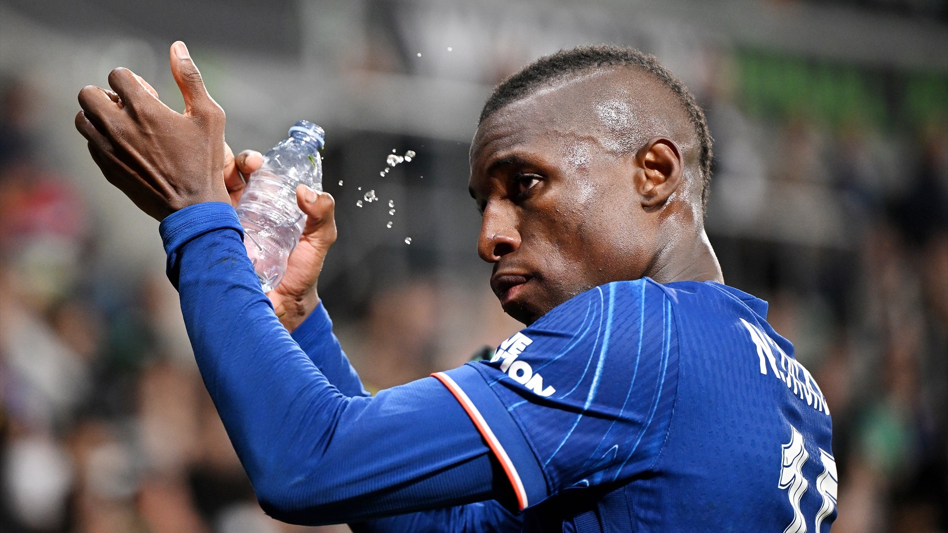 Nicolas Jackson, en un partido con el Chelsea Nicolas Jackson, en un partido con el Chelsea
