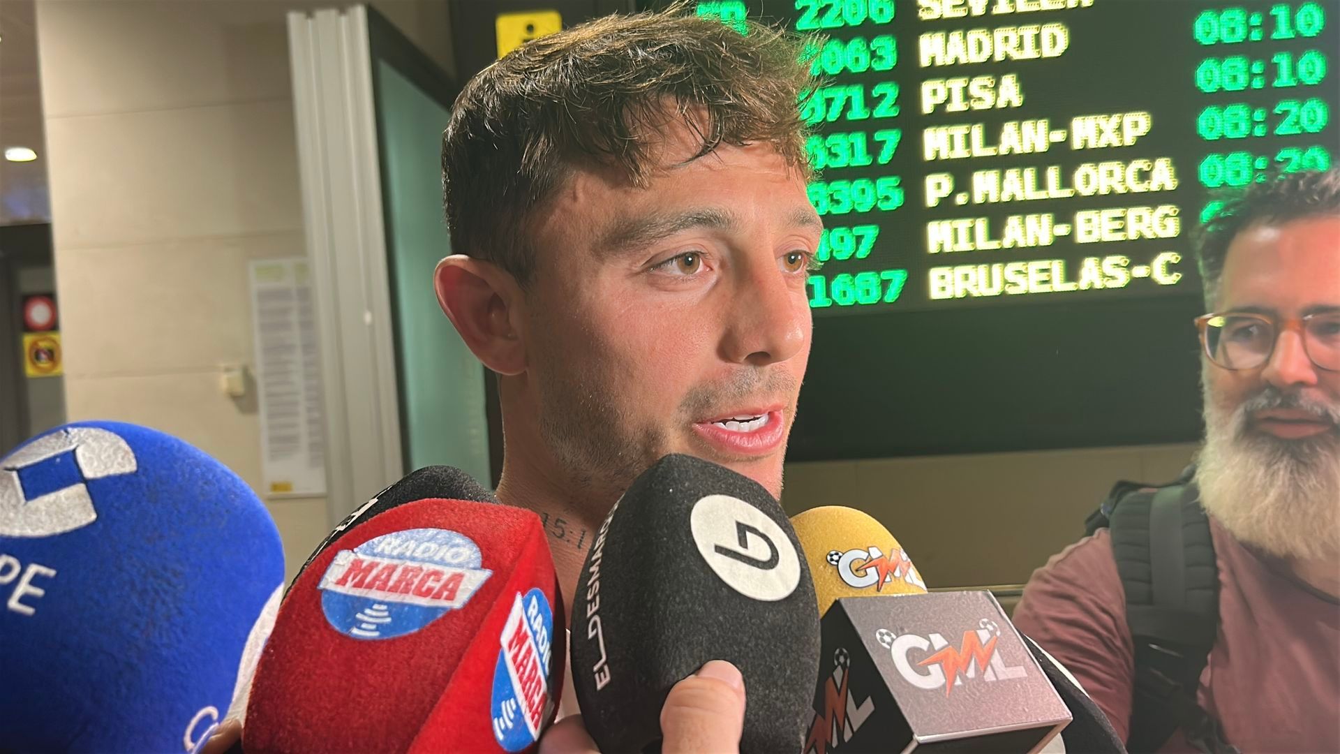Pablo Maffeo aterriza en Valencia