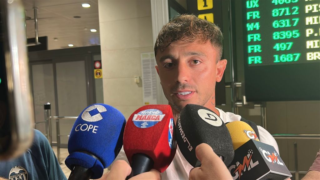 Pablo Maffeo aterriza en Valencia