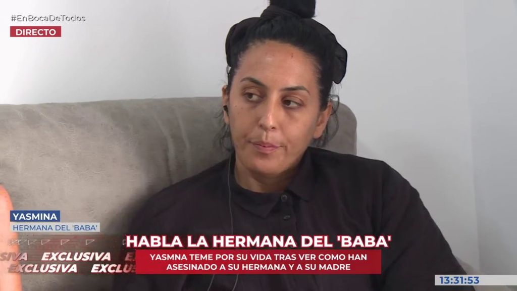 Yasmina, hermana del ‘Baba’, teme por su vida tras el asesinato de su familia en el tiroteo de Isla Cristina: “No van a parar hasta matarme”