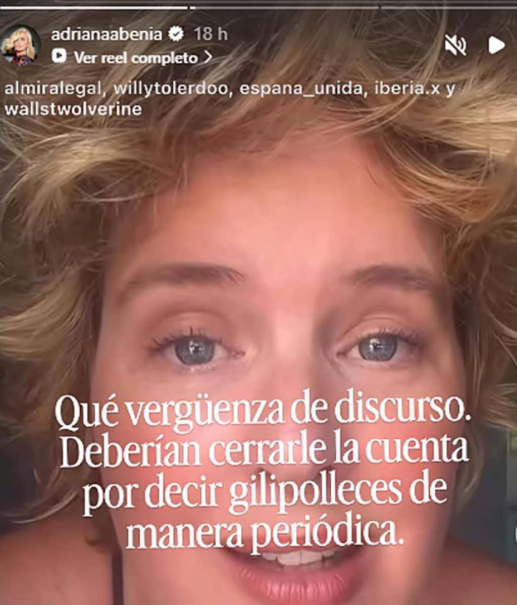 Adriana Abenia, contra Tania Llasera