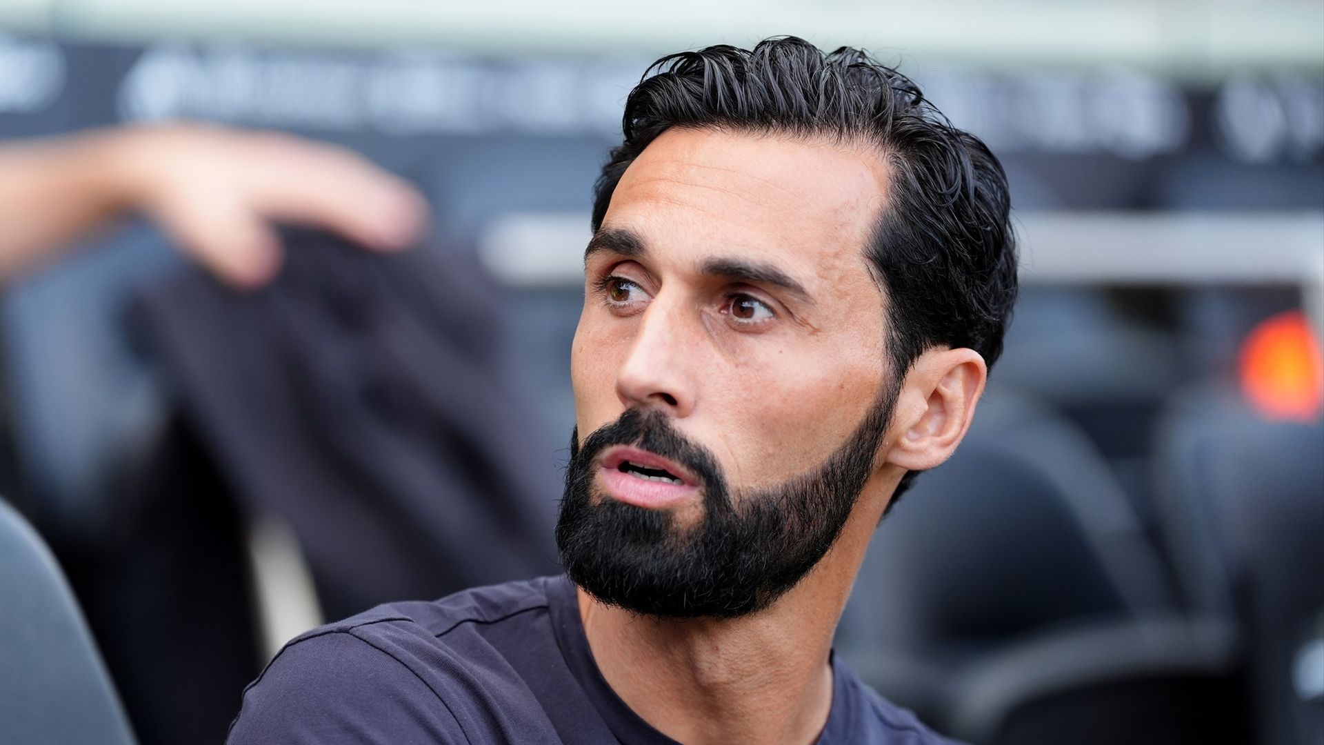Álvaro Arbeloa durante un partido de pretemporada del Fulham