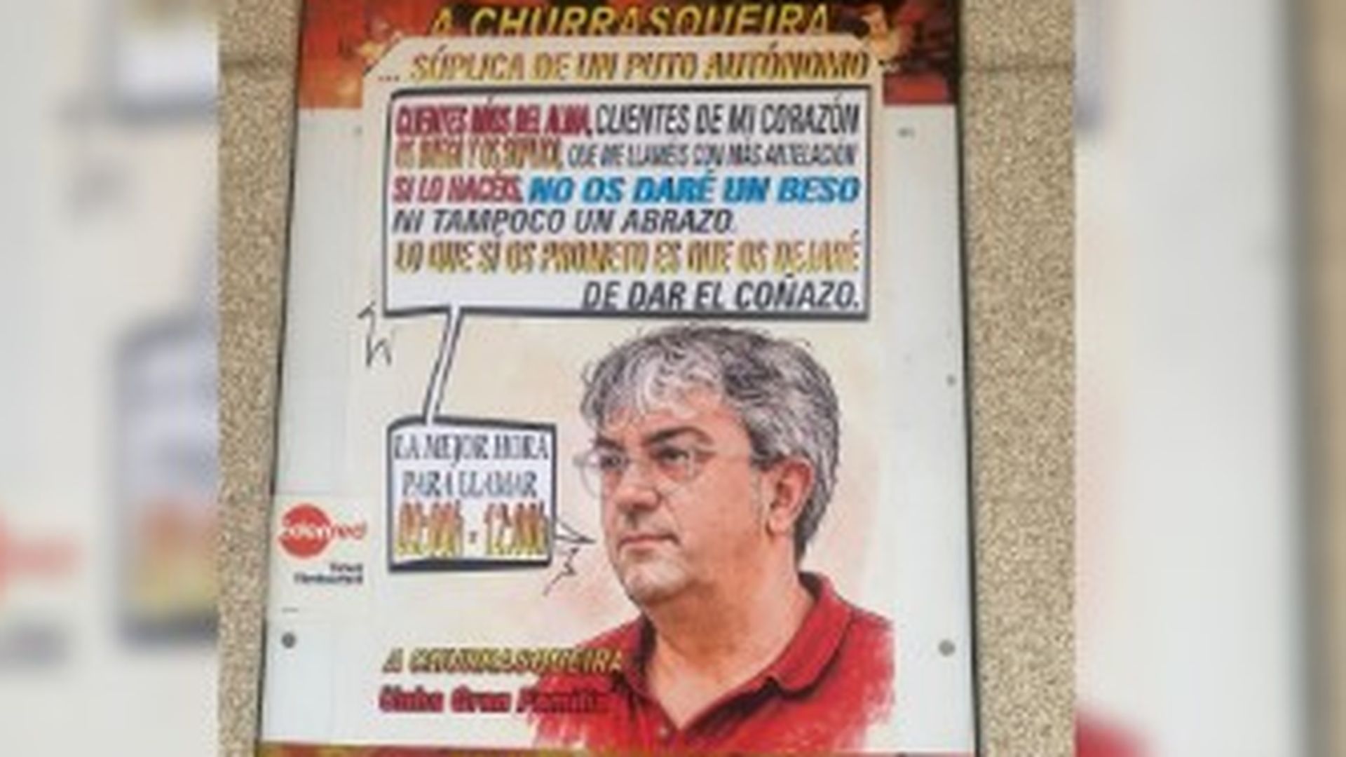 Cartel hostelero gallego