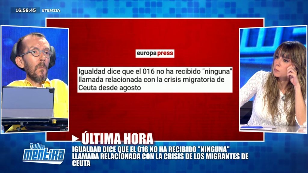 Los colaboradores cargan contra Redondo tras asegurar que no han llegado llamadas por la crisis de Ceuta: "Para hacer estas declaraciones que se calle"