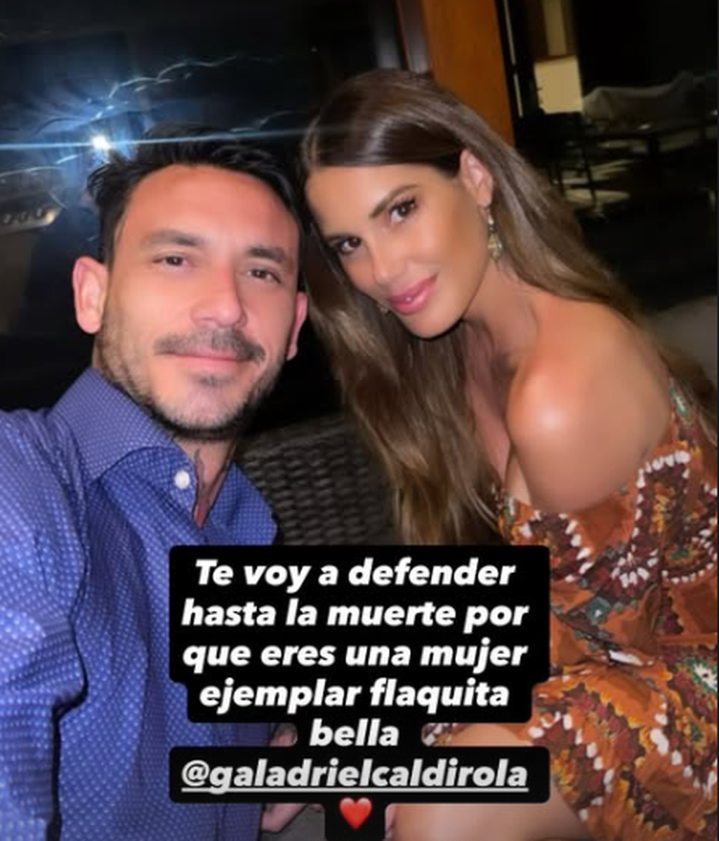 El mensaje del ex de Gala Caldirola