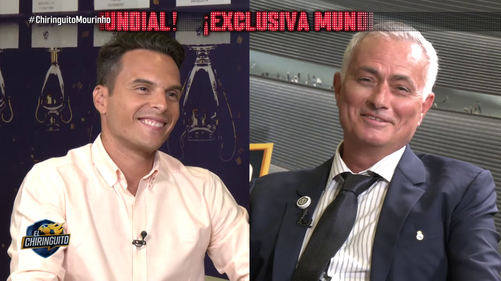 En vídeo: el test más personal de José Mourinho en El Chiringuito