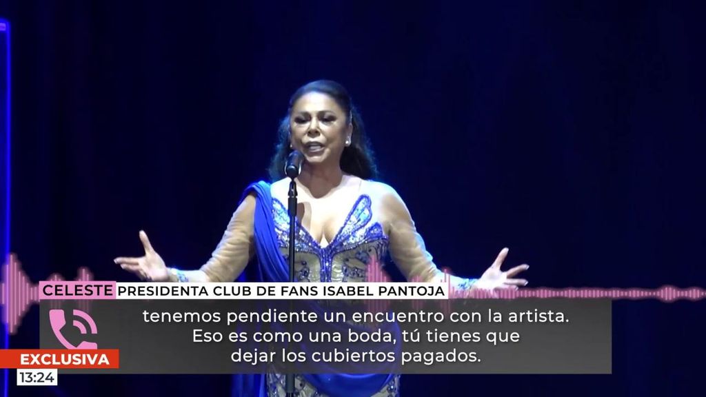 Exclusiva | Celeste responde a la polémica sobre la televisión de Isabel Pantoja: "Me va a dar un infarto"