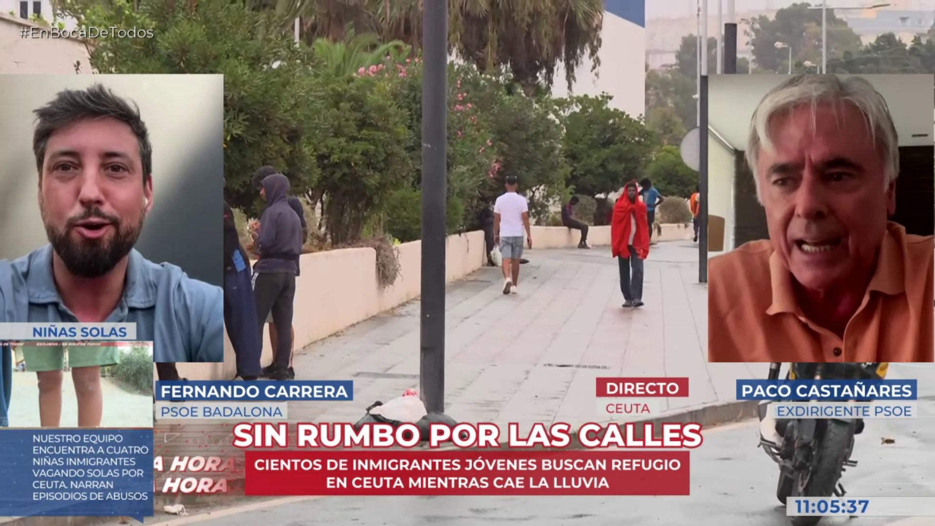 Fernando Carrera y Paco Castañares, socialistas, se enfrentan por la gestión del Gobierno en Ceuta