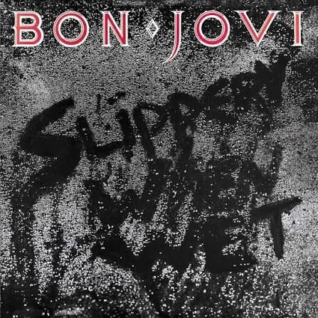 Portada definitiva de 'Slippery When Wet'