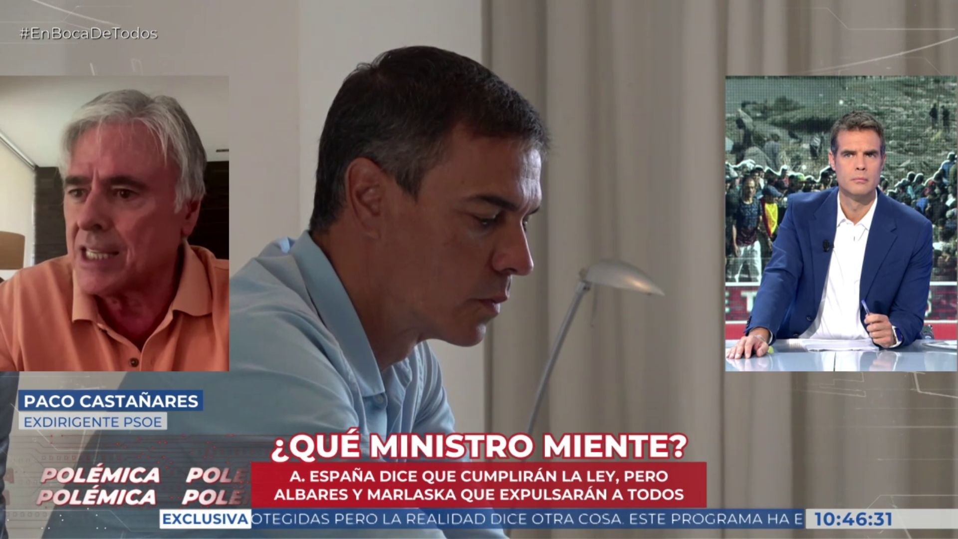 Paco Castañares, exdirigente del PSOE, critica la gestión del Gobierno en Ceuta y carga contra Sánchez Paco Castañares, exdirigente del PSOE, critica la gestión del Gobierno en Ceuta y carga contra Sánchez