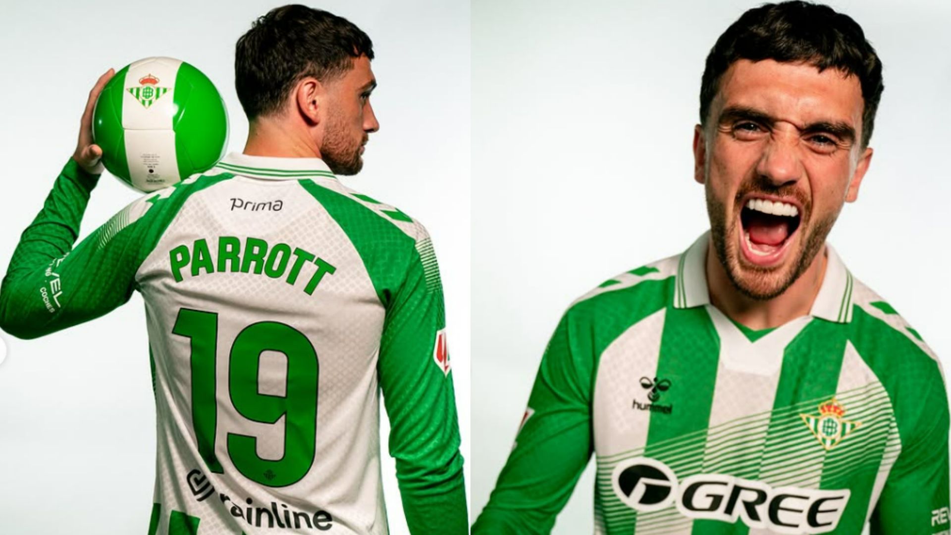 Troy Parrott ya posa con el dorsal '19' Troy Parrott ya posa con el dorsal '19'
