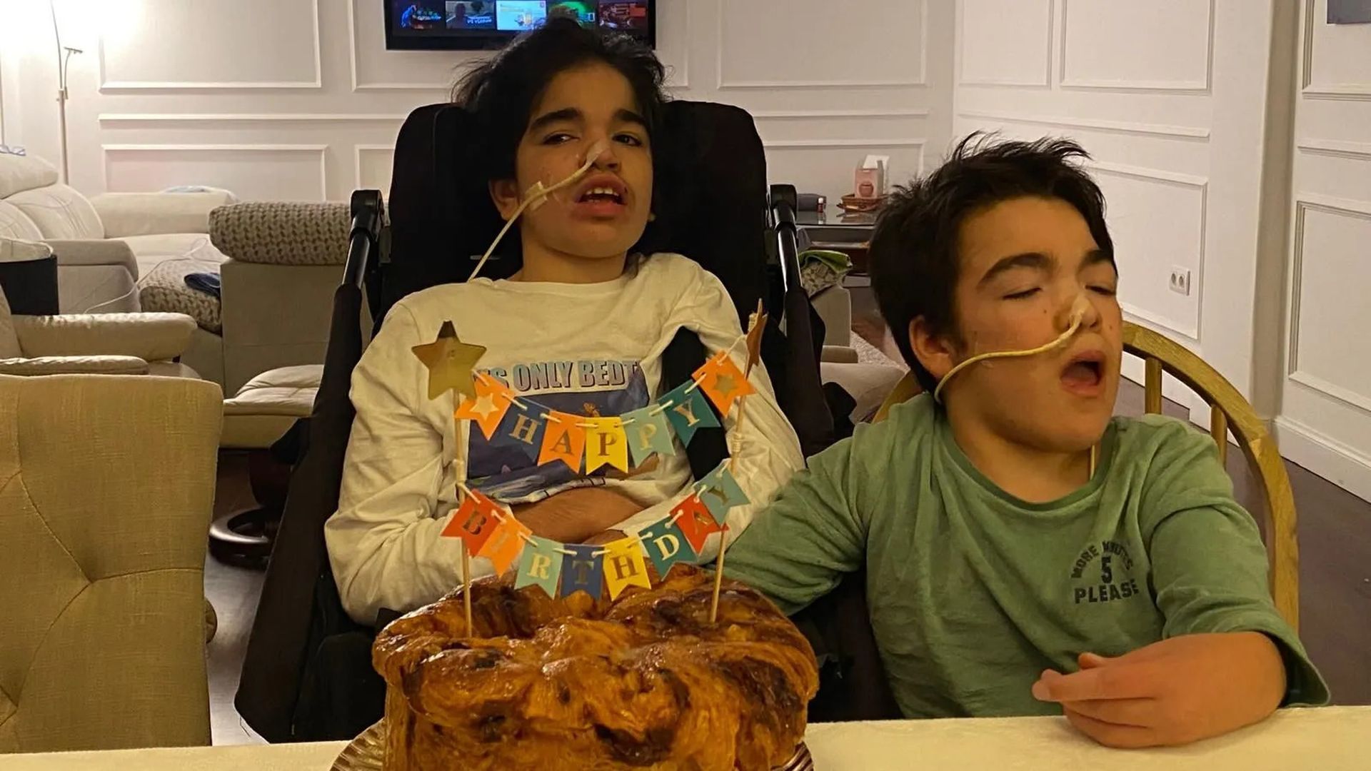Unai, a la derecha de la foto, ha fallecido a los 15 años Unai, a la derecha de la foto, ha fallecido a los 15 años