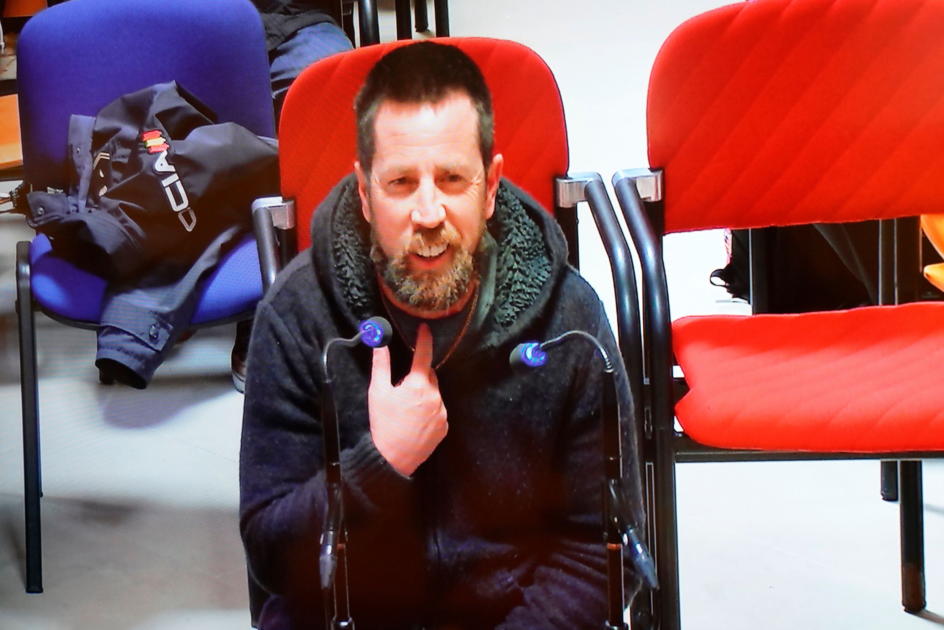 'El Chicle' en el juicio en la Audiencia Provincial de A Coruña