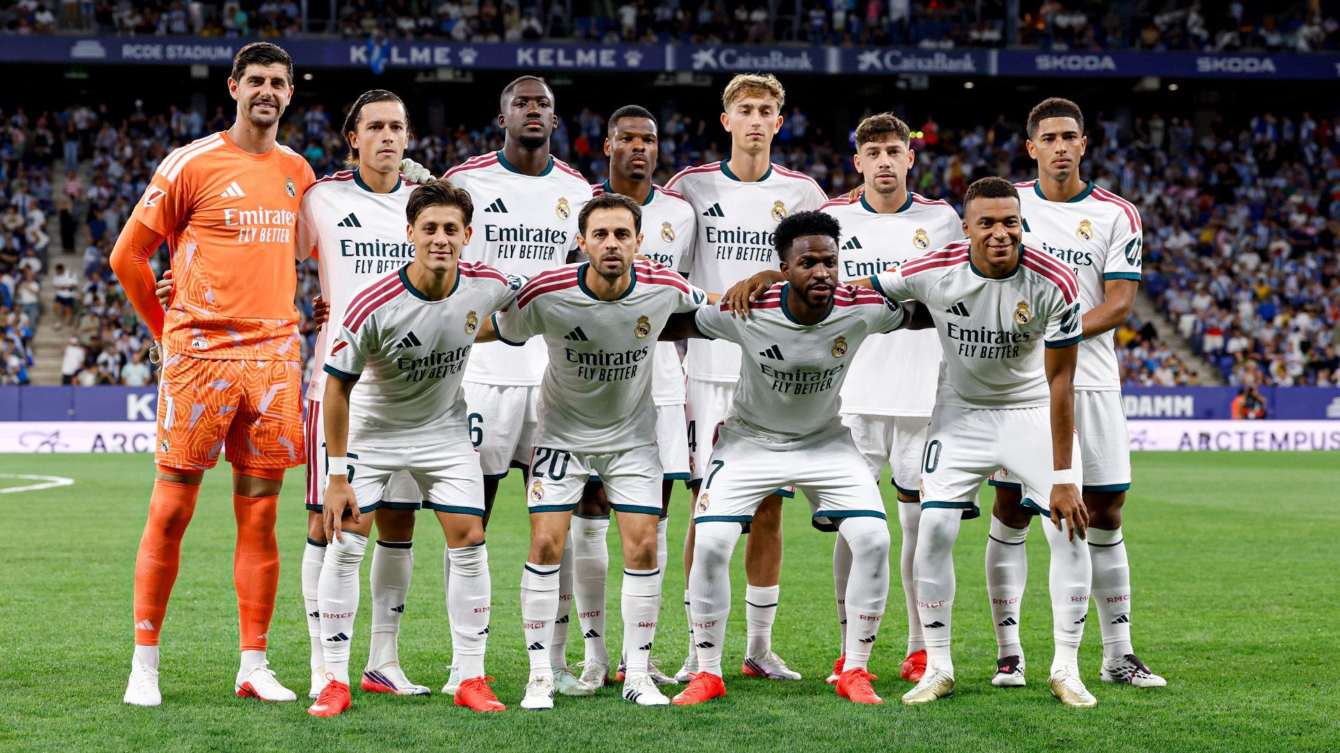 El once titular del Real Madrid en casa del Espanyol El once titular del Real Madrid en casa del Espanyol