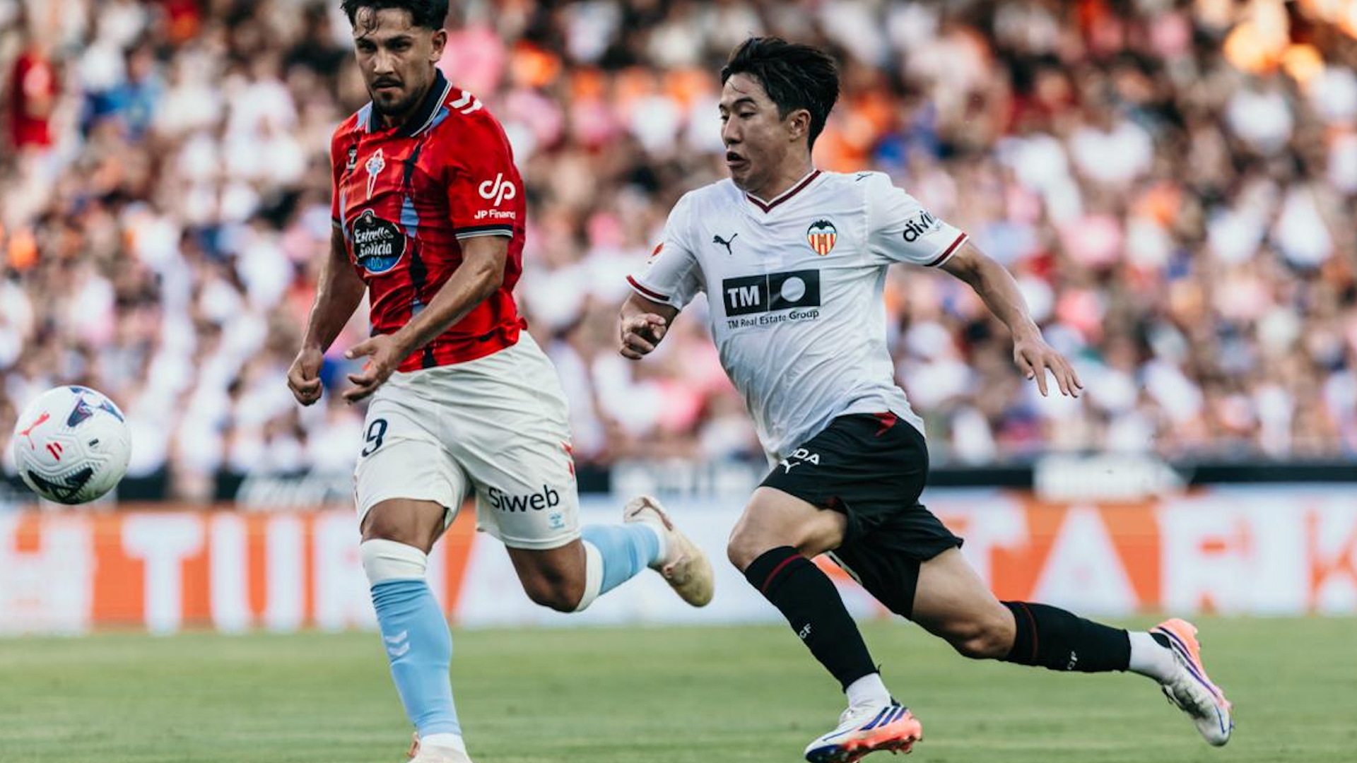 Ryunosuke Sato ante el Celta