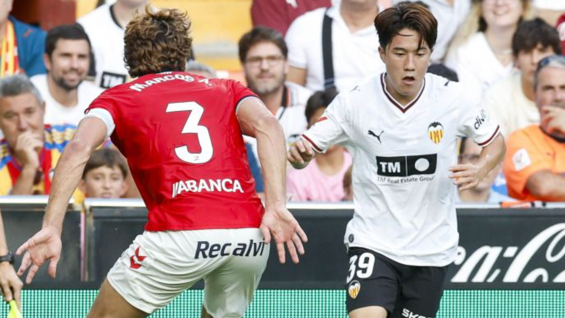 Ryunosuke Sato ante el Celta