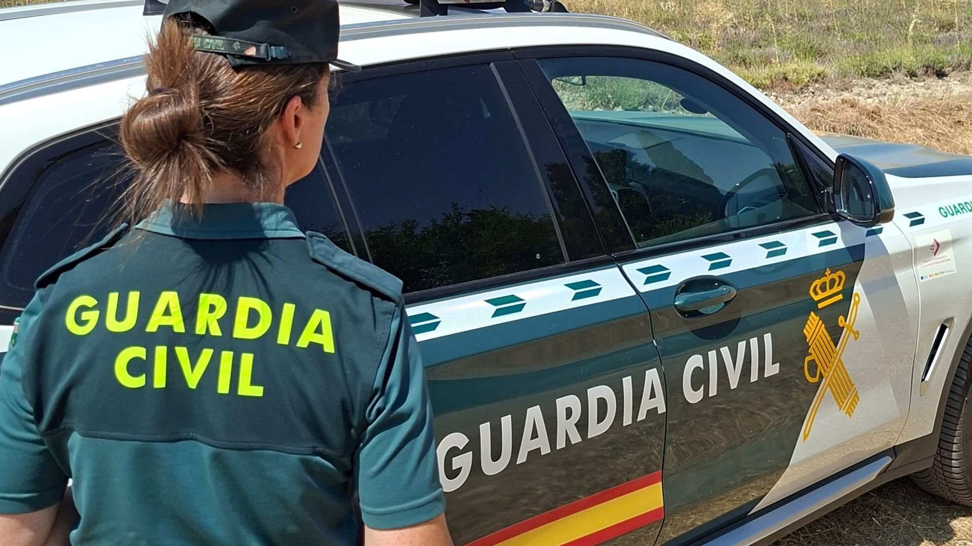 Una agente de la Guardia Civil en imagen de archivo. Una agente de la Guardia Civil en imagen de archivo.
