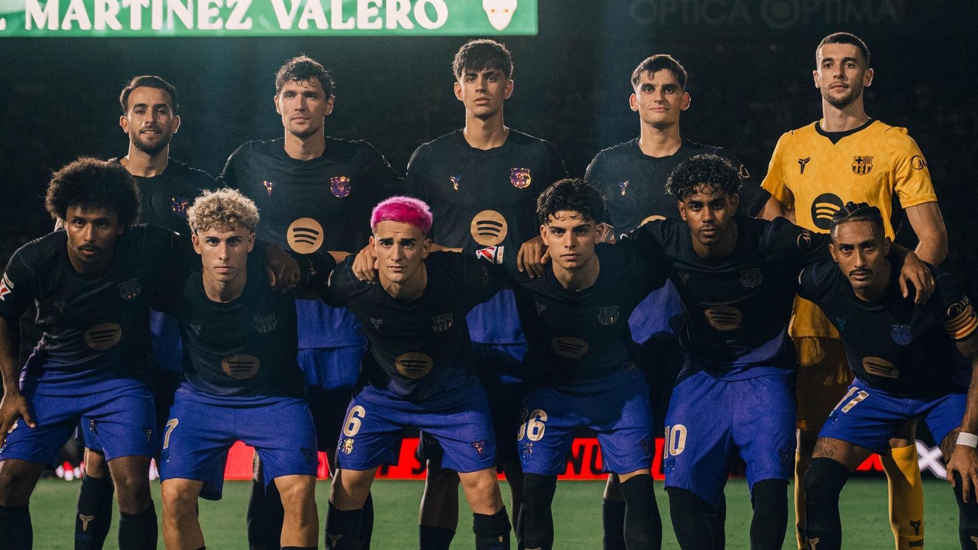 Alineación del FC Barcelona ante el Elche Alineación del FC Barcelona ante el Elche