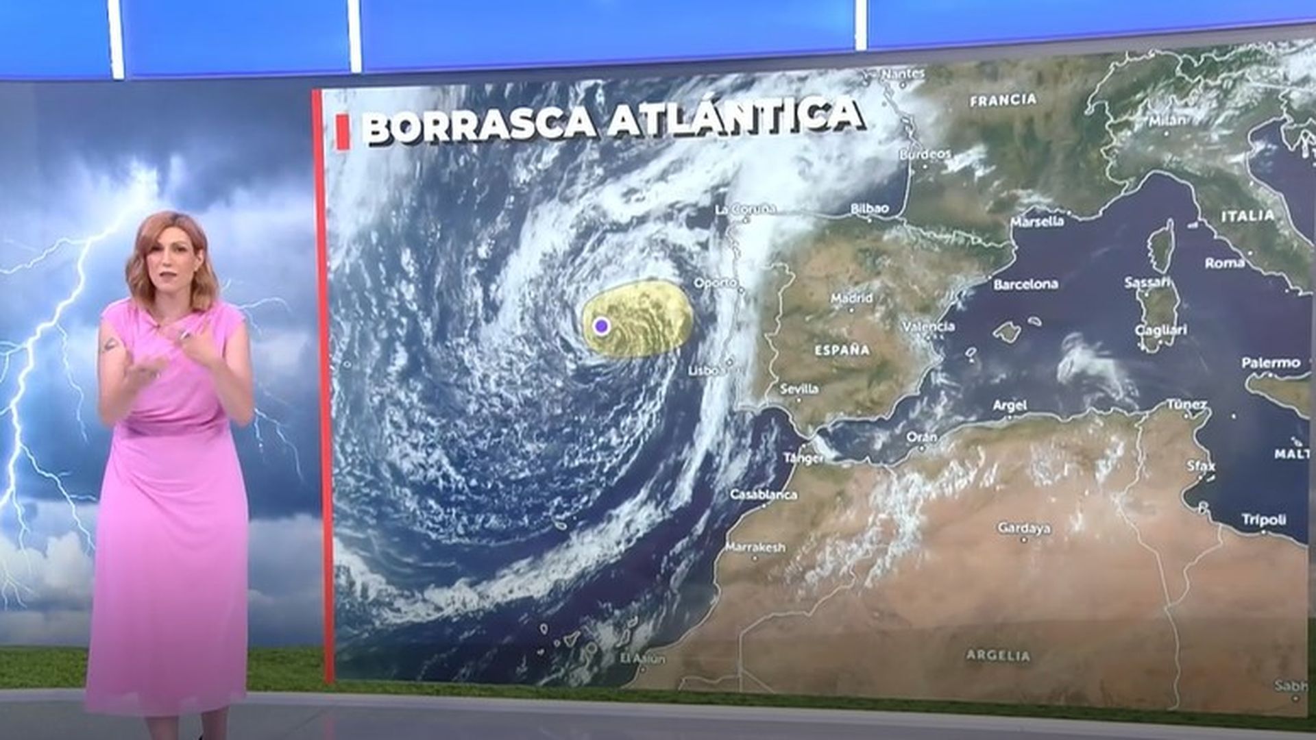 Aviso naranja en Aragón y el noroeste de Cataluña por tormentas: se prevén lluvias muy fuertes con granizo grande