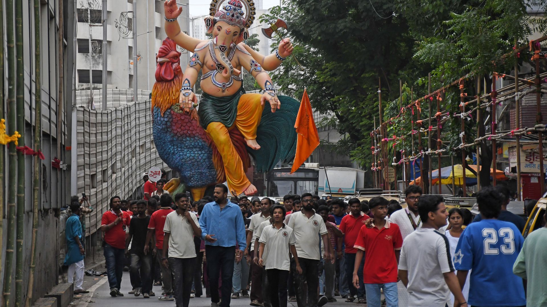 Dos muertos estatua India Dos muertos estatua India