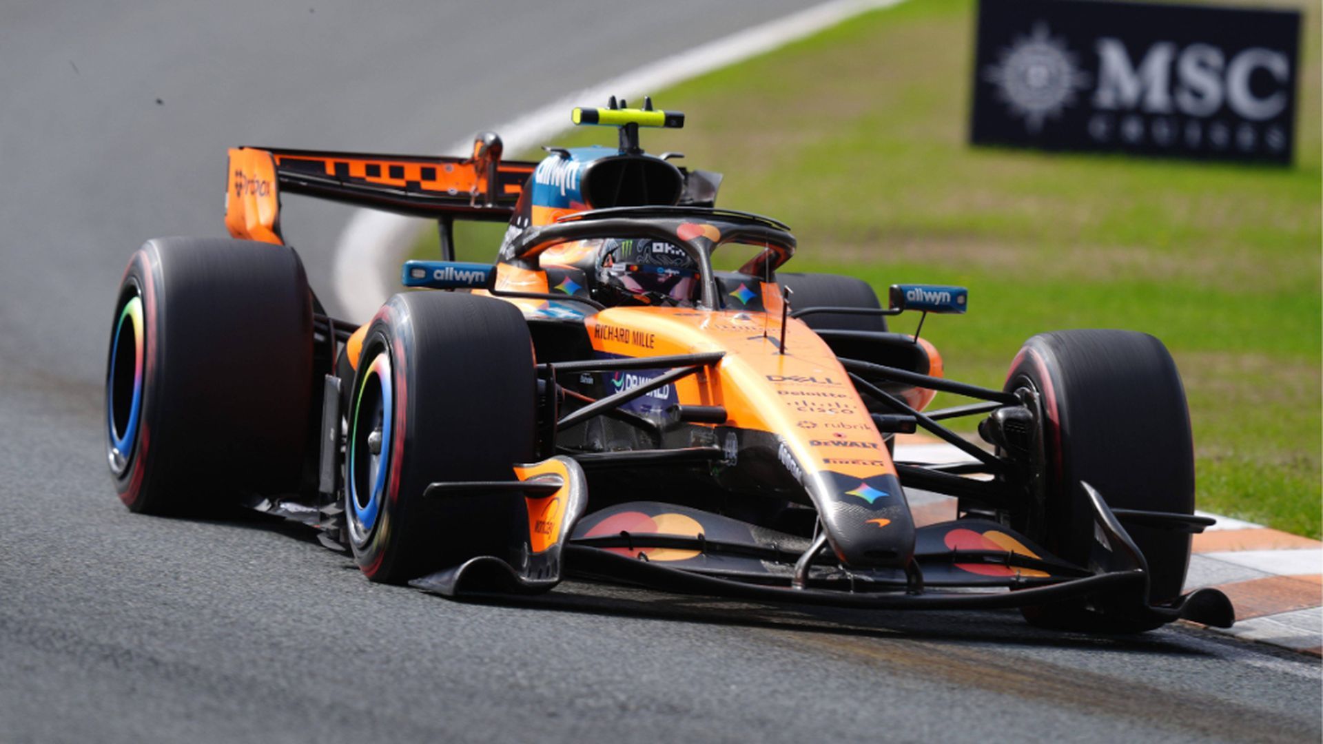 Lando Norris, en Zandvoort Lando Norris, en Zandvoort