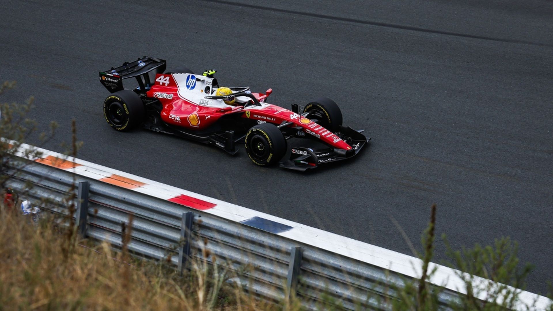 Lewis Hamilton, en Zandvoort