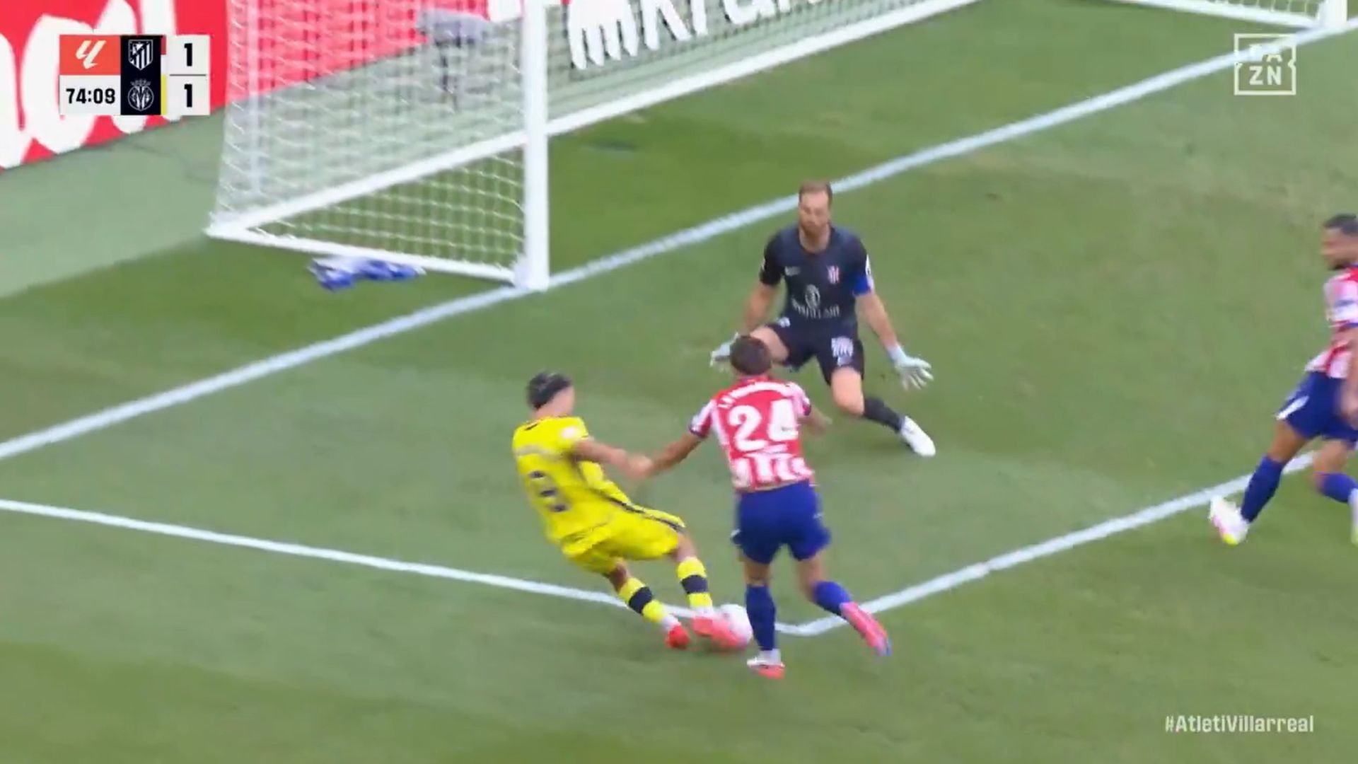 Penalti de Le Normand a Mikautadze Penalti de Le Normand a Mikautadze