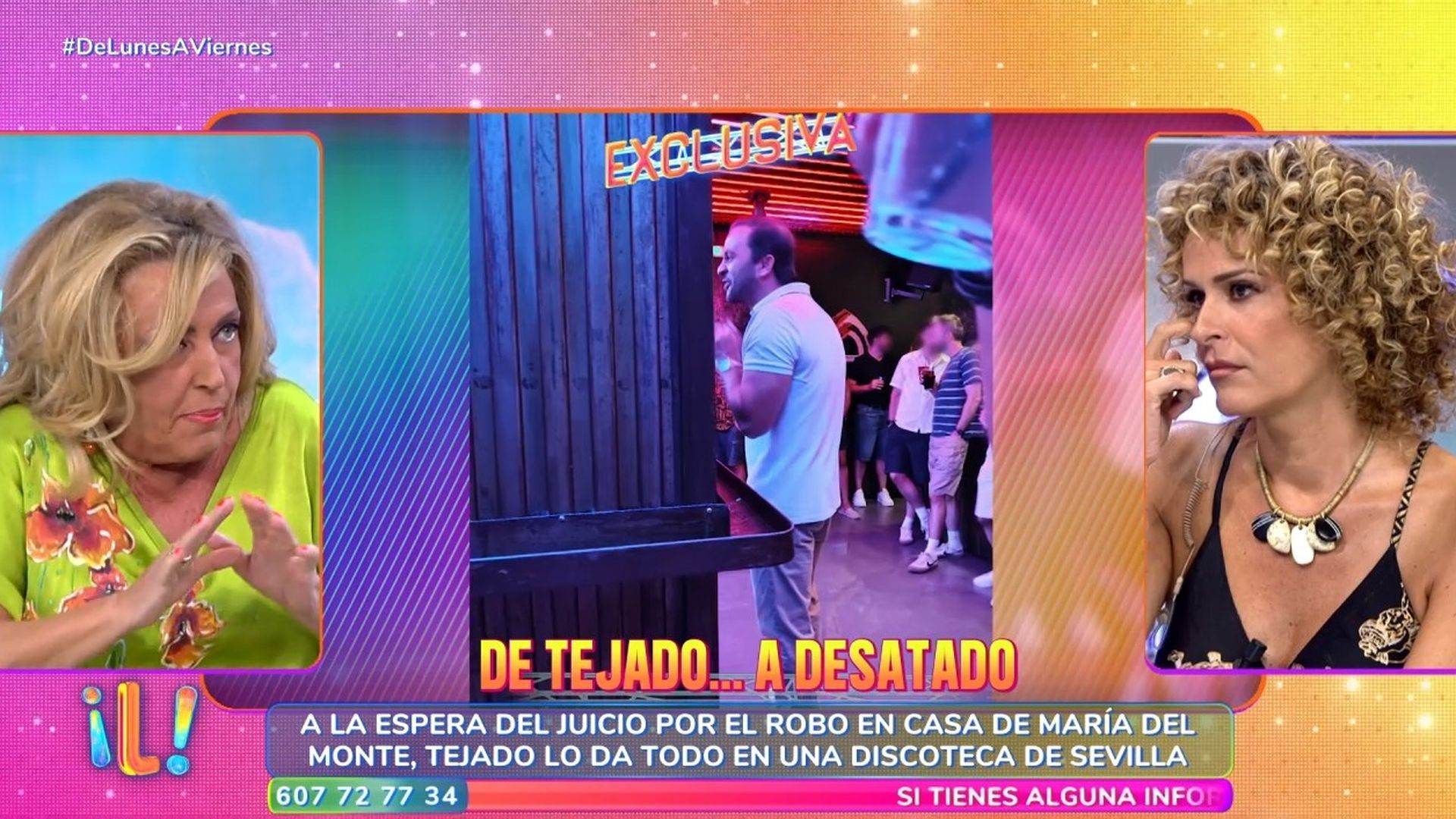 Antonio Tejado, de fiesta en una discoteca de Sevilla en plena espera del juicio por el robo en casa de María del Monte Antonio Tejado, de fiesta en una discoteca de Sevilla en plena espera del juicio por el robo en casa de María del Monte