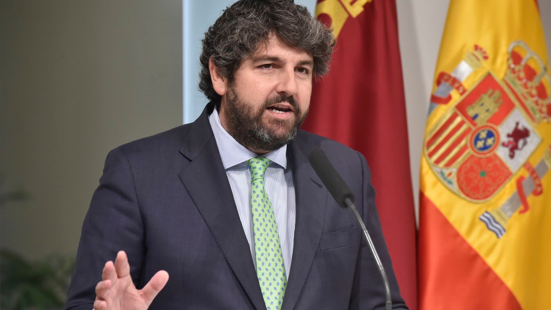 Archivo - El presidente de la Región de Murcia, Fernando López Miras Archivo - El presidente de la Región de Murcia, Fernando López Miras